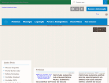 Tablet Screenshot of carnaubadosdantas.rn.gov.br