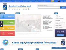 Tablet Screenshot of copa2014.natal.rn.gov.br