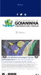 Mobile Screenshot of goianinha.rn.gov.br