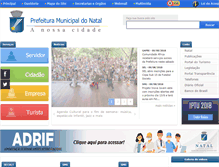 Tablet Screenshot of nataldagente.natal.rn.gov.br