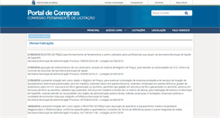 Desktop Screenshot of compras.natal.rn.gov.br