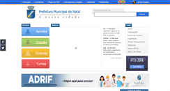 Desktop Screenshot of portal.natal.rn.gov.br